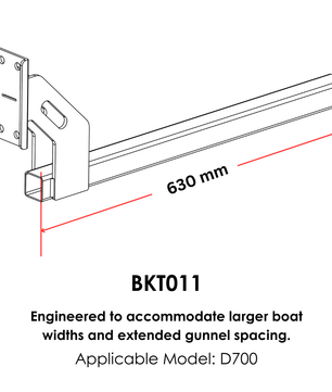 Extension Adjustment Mounting Bracket