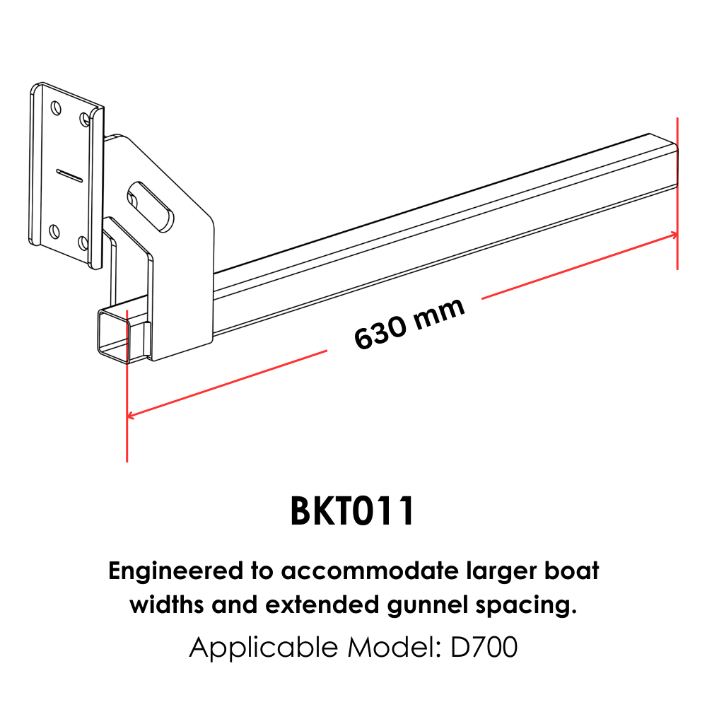 Extension Adjustment Mounting Bracket