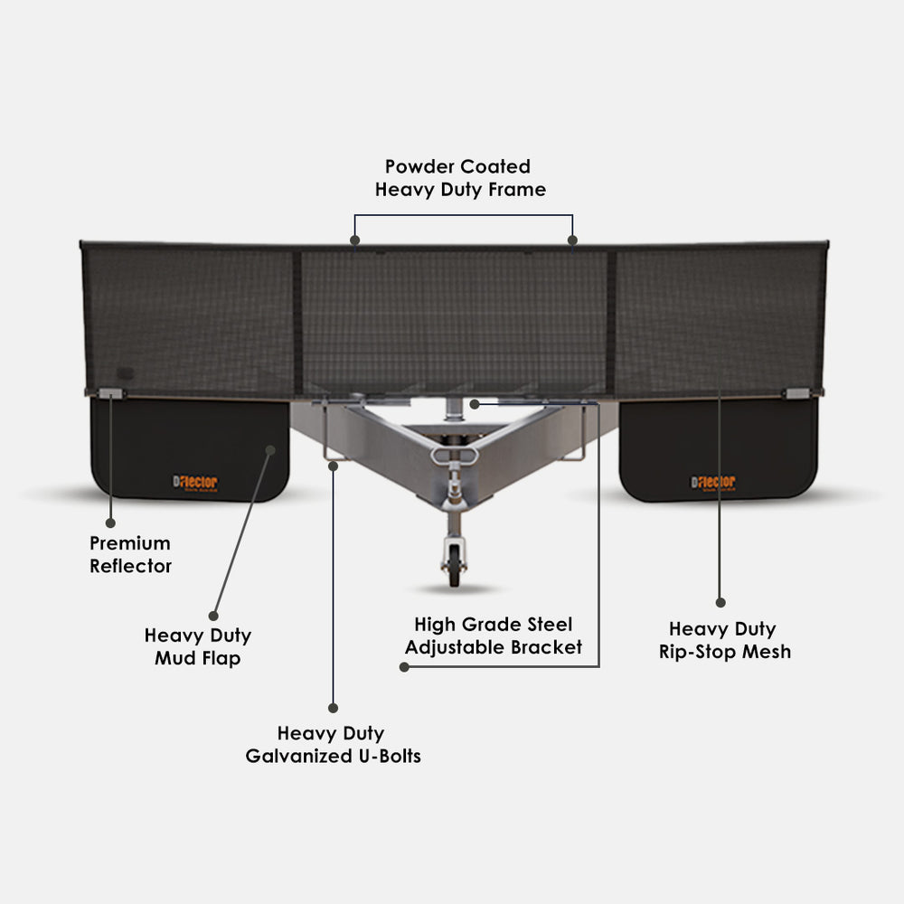 D-Flector Caravan Standard Stone Guard 1