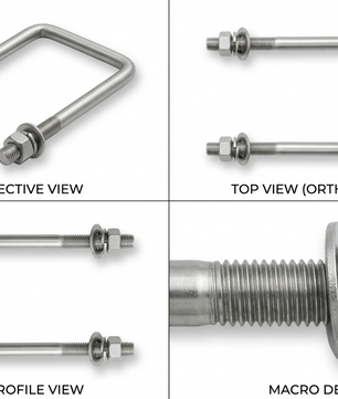 Front U-BOLT | Stainless Steel - UBT001-C