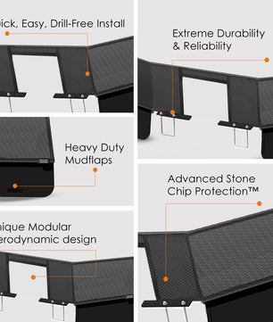 D-Flector Monster Tool Box Double Angled Stone Guard