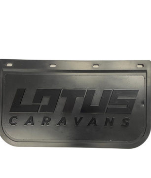 D-Flector heavy-duty rubber mudflap pair